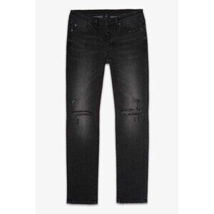 Six week Residency BNWOT skinny distressed black jeans sz 31 button fly